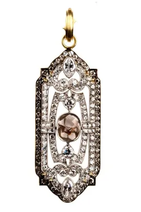 1920's Vintage Diamond Pendant